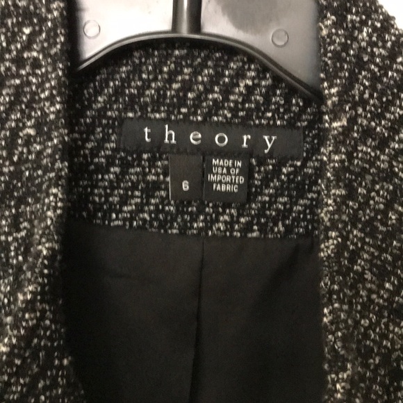 Theory Tweed Moto Jacket - Picture 2 of 2